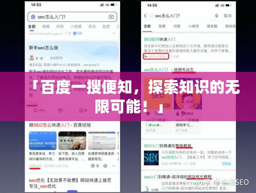 「百度一搜便知，探索知识的无限可能！」