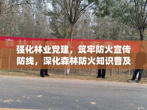强化林业党建，筑牢防火宣传防线，深化森林防火知识普及