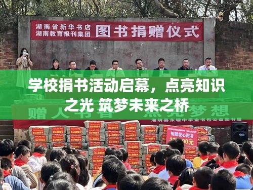 学校捐书活动启幕，点亮知识之光 筑梦未来之桥