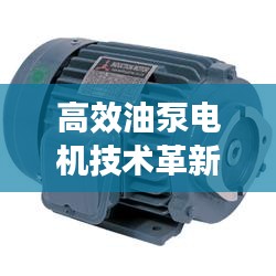 高效油泵电机技术革新与应用引领行业新变革