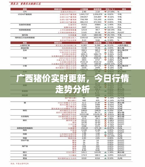 广西猪价实时更新，今日行情走势分析