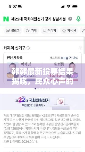 韩韩最新投票结果揭晓，民众心声的新动态