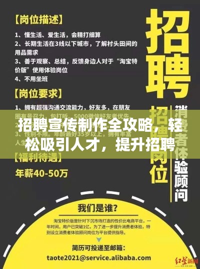 招聘宣传制作全攻略，轻松吸引人才，提升招聘效果！