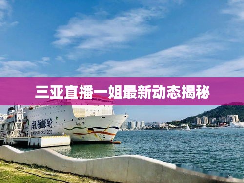三亚直播一姐最新动态揭秘