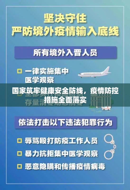 国家筑牢健康安全防线，疫情防控措施全面落实