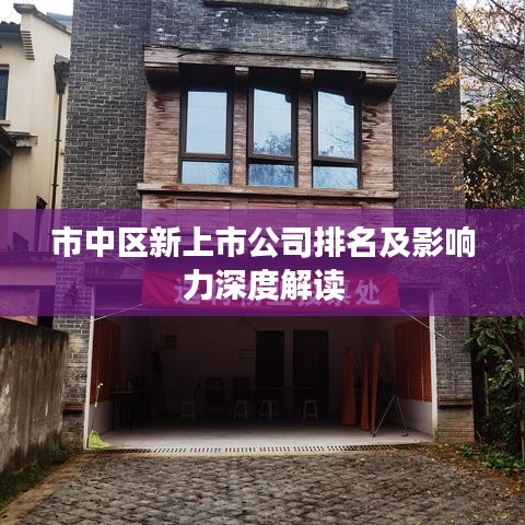 市中区新上市公司排名及影响力深度解读