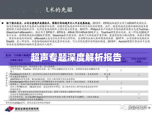 超声专题深度解析报告